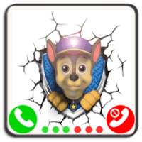 Call From Paw Dog Patrol -Fake free call on 9Apps