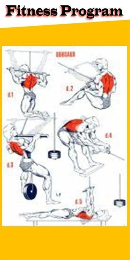 home workout program && fitness program screenshot 2