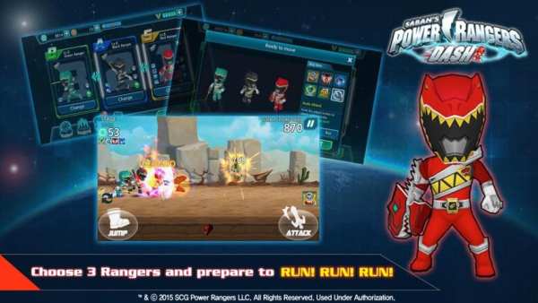 Power Rangers Dash 6 تصوير الشاشة