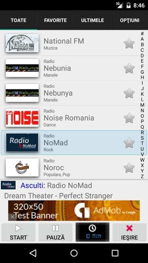 Radiouri din Romania online 4 تصوير الشاشة