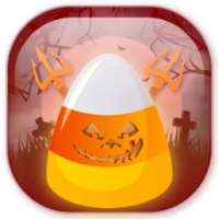 Haloween Candy Corn Pitchfork