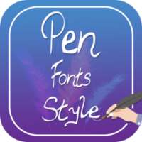 Pen Fonts Style on 9Apps