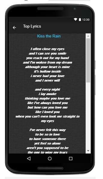 Yiruma Song & Lyrics screenshot 2