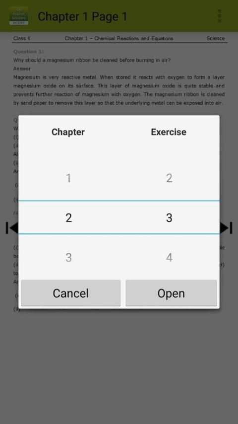 Class 10 Science NCERT Solutions screenshot 1