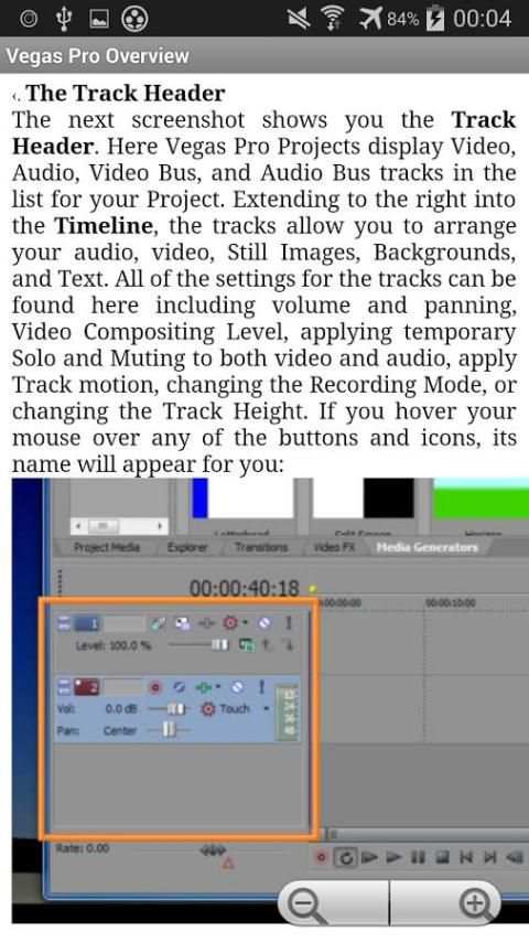 Free Sony Vegas Pro Tutorials 6 تصوير الشاشة