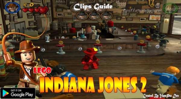 Clips Guide Lego Indiana Jones 2 screenshot 1