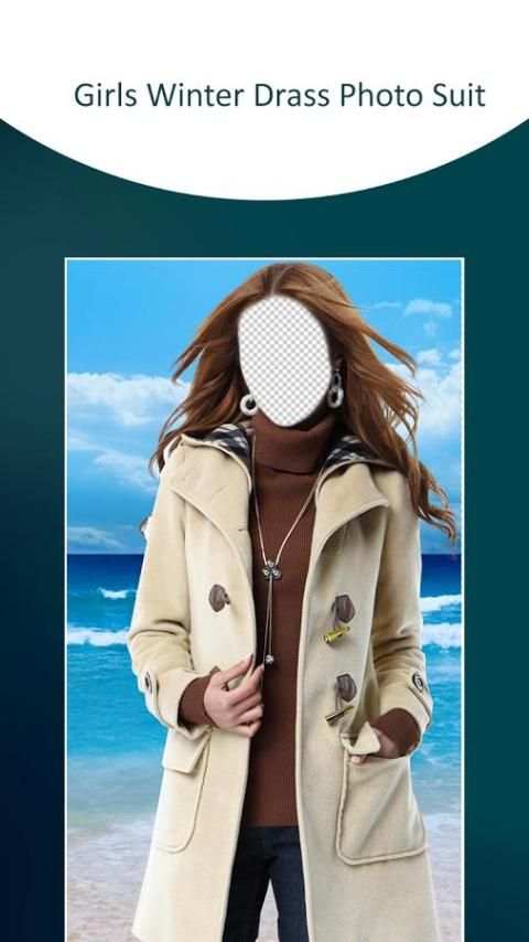 Girls Winter Dress Photo Suit 2 تصوير الشاشة