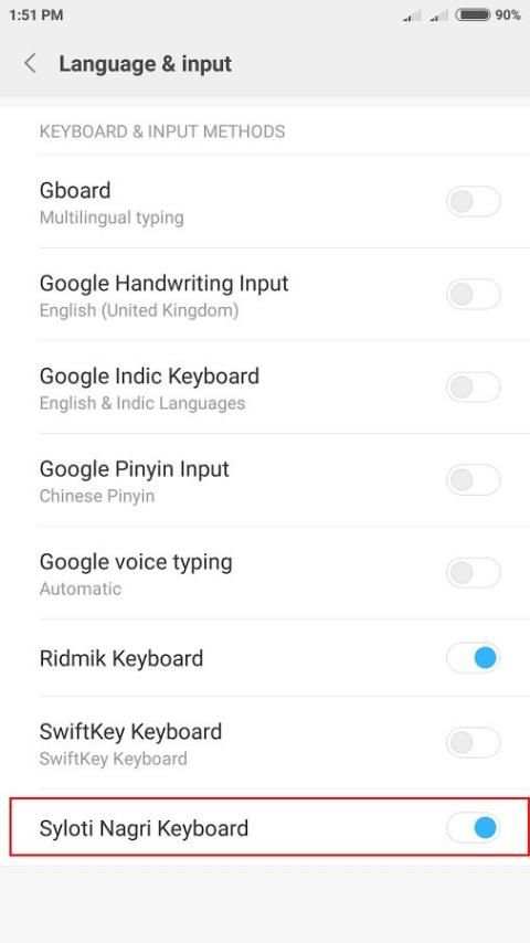 Syloti Nagri Keyboard screenshot 6