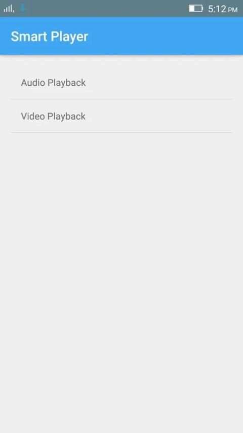 Simple Audio and Video Player скриншот 3