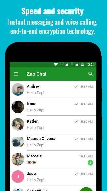 Zap Chat Messenger screenshot 4