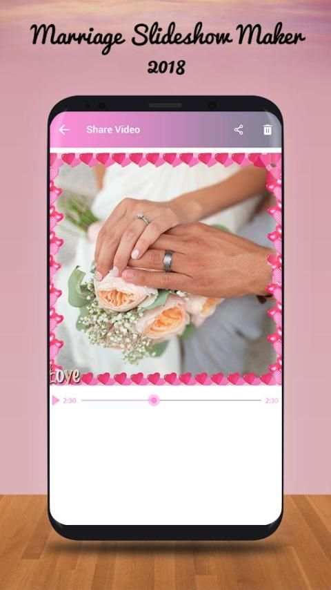 Merriage Slide Show Maker 2018 screenshot 1