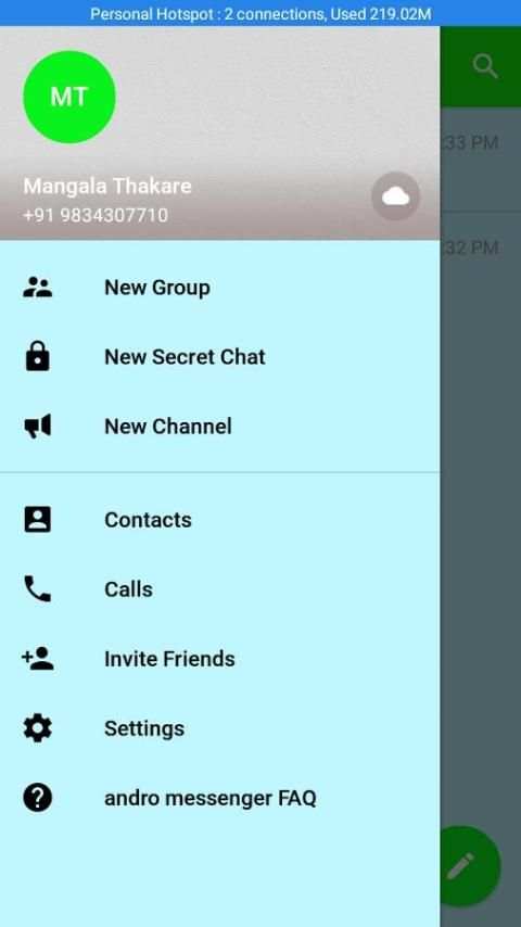 andro messenger screenshot 15