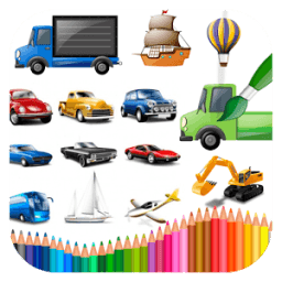 Coloring Vehicles иконка