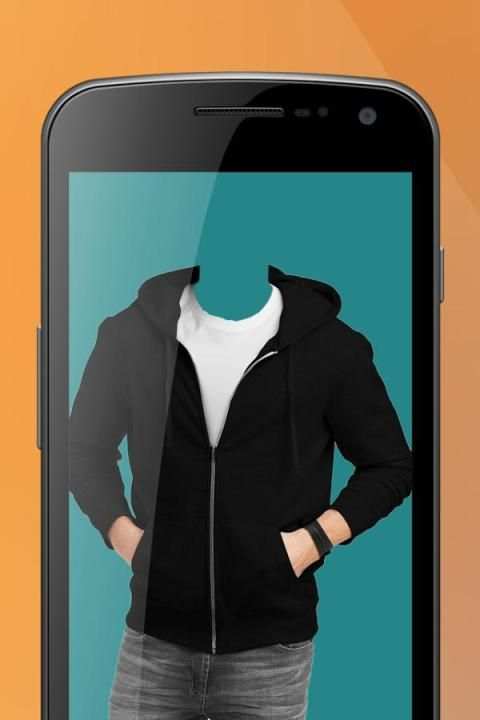 Men Sweatshirt Photo Suit screenshot 1