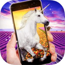 ikon Unicorn In Phone Prank