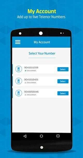 My Telenor India–Easy Recharge स्क्रीनशॉट 2