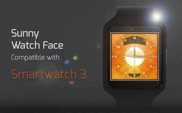 Sunny Watch Face скриншот 1