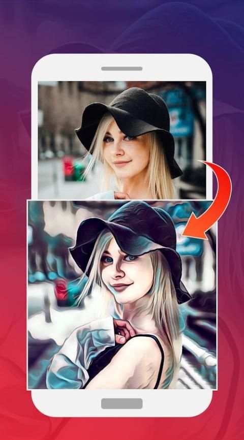 Cartoon Art Pics Editor - Paint effect Filters screenshot 4