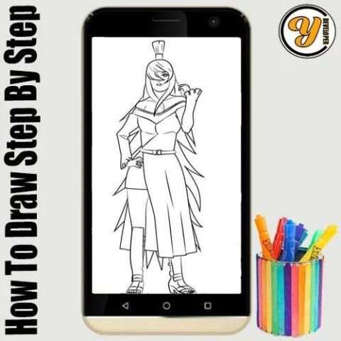 How to draw naruto step by step screenshot 1