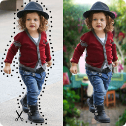 ikon Cut Paste Photo Editor