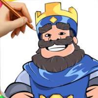 How To Draw Clash Royalë Character Step by Step