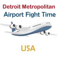 Detroit Metropolitan Airport Flight Time on 9Apps
