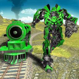 Future Subway Euro Train Transformation Robot War