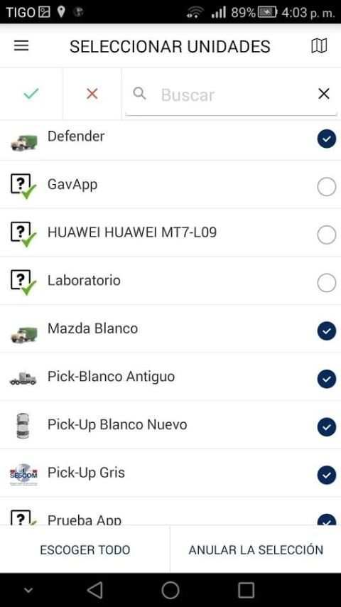 Central de GPS Mobile screenshot 1