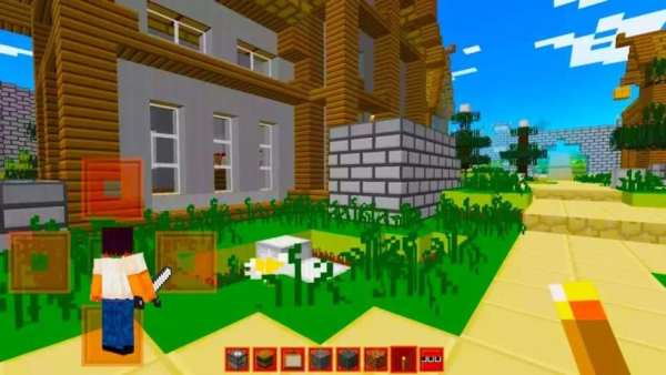 Block Craft : 3D Craft & Build ( pocket edition ) screenshot 2