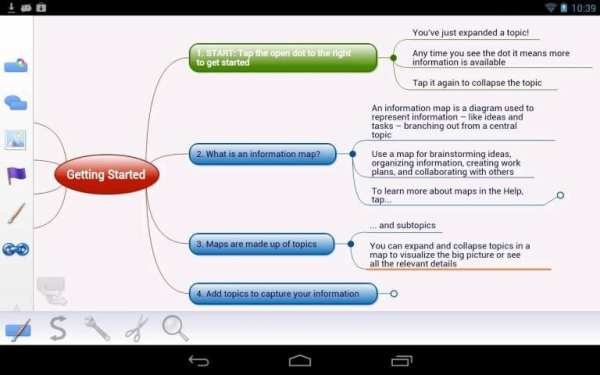 Mindjet Maps for Android скриншот 3