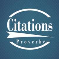 Citation Et Proverbes
