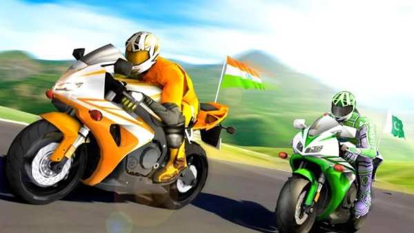 Pak India Real Bike Attack Race screenshot 5