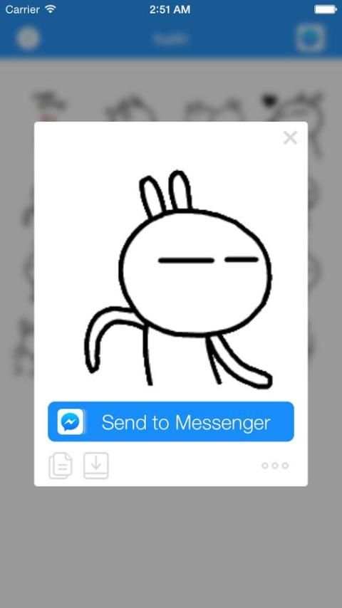 GIF Sticker for Messenger скриншот 9