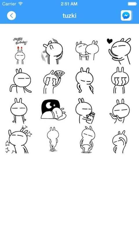 GIF Sticker for Messenger скриншот 8
