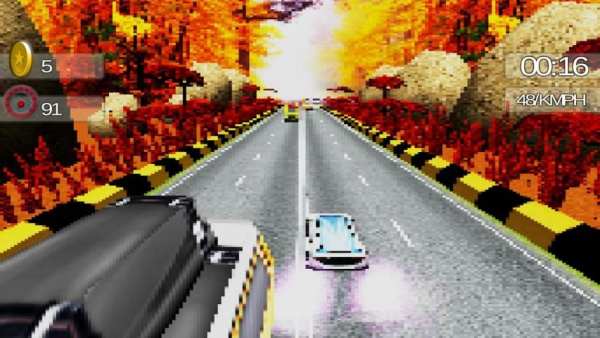 Car Racing 1980 screenshot 1