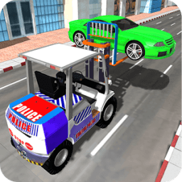 Police Car Lifter Game иконка