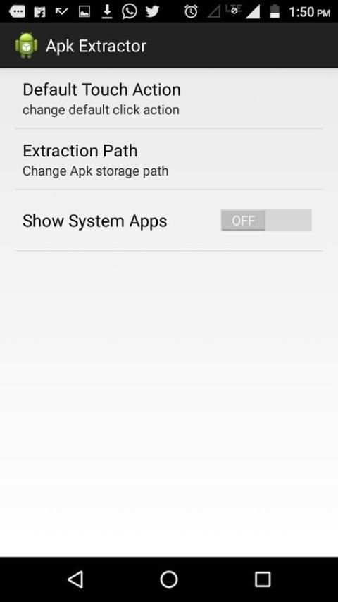 Apk Extractor स्क्रीनशॉट 4