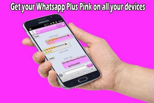 New Whatsapp Plus Pink Tips скриншот 3