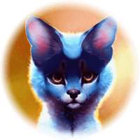 Blue kitten