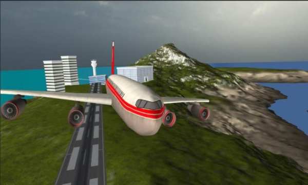 Fly Airplane Simulator 3D 2015 screenshot 6