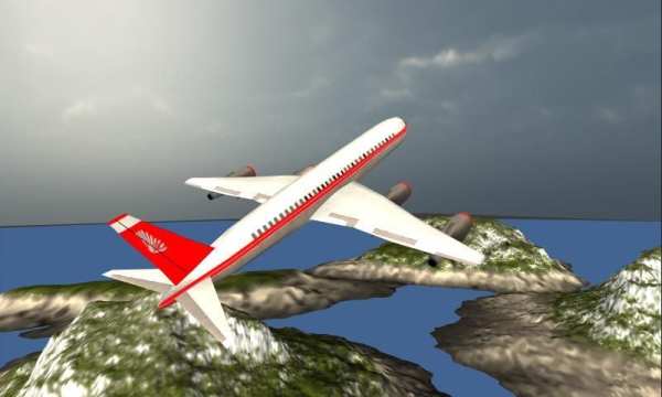 Fly Airplane Simulator 3D 2015 screenshot 3