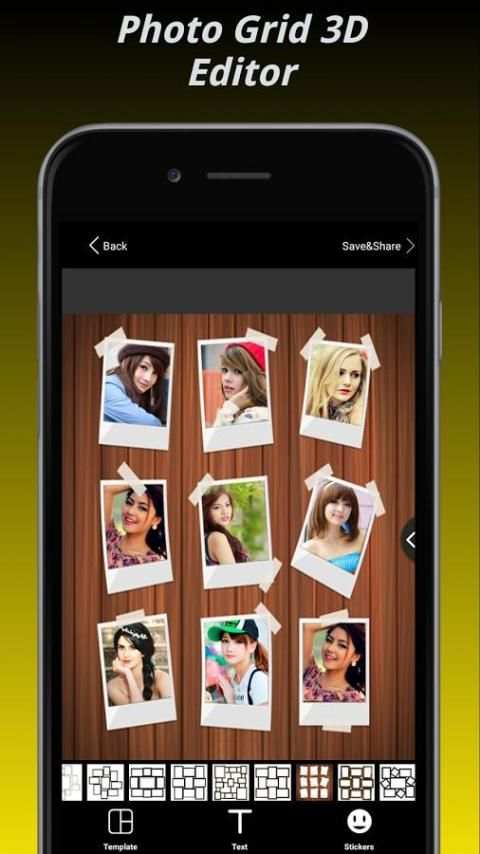 Photo Grid 3D - Collage Editor screenshot 3