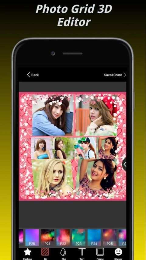 Photo Grid 3D - Collage Editor скриншот 1