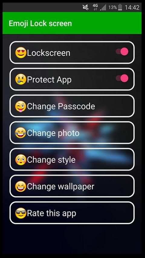 Emoji Lock Screen screenshot 1