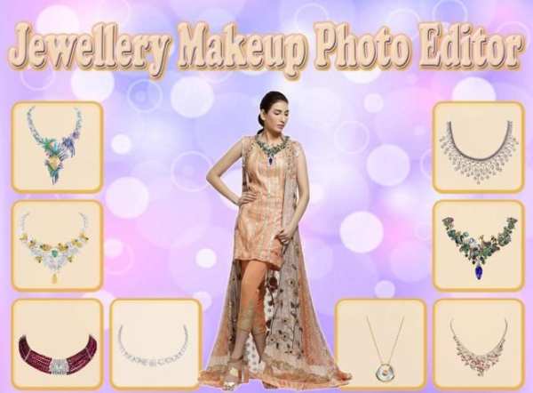 Jewellery Makeup Photo Editor screenshot 2