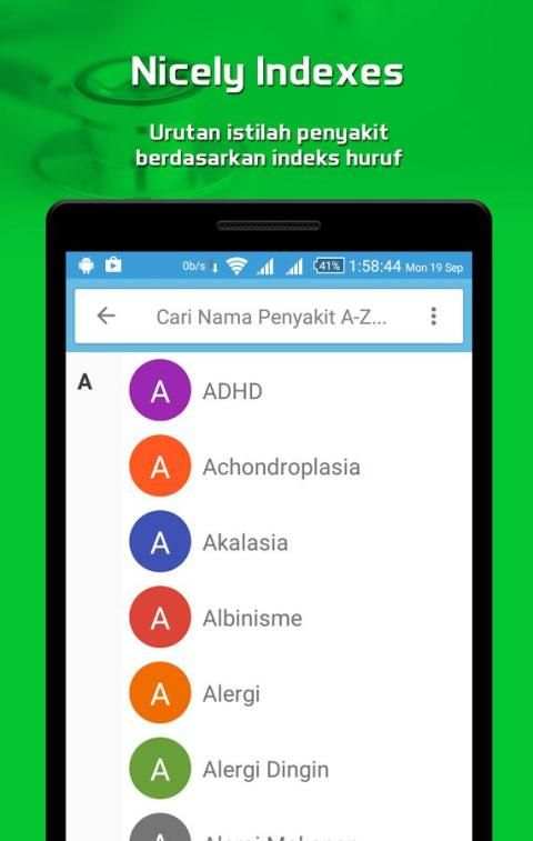 Kamus Penyakit - Dictionary of Disease скриншот 3