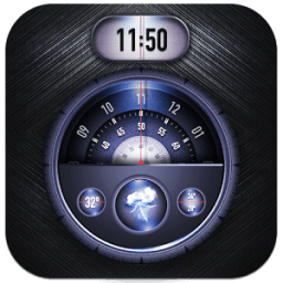 Clock &amp; Weather on Lockscreen icon