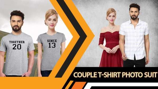 T-Shirt Couple Photo Suit Editor screenshot 2
