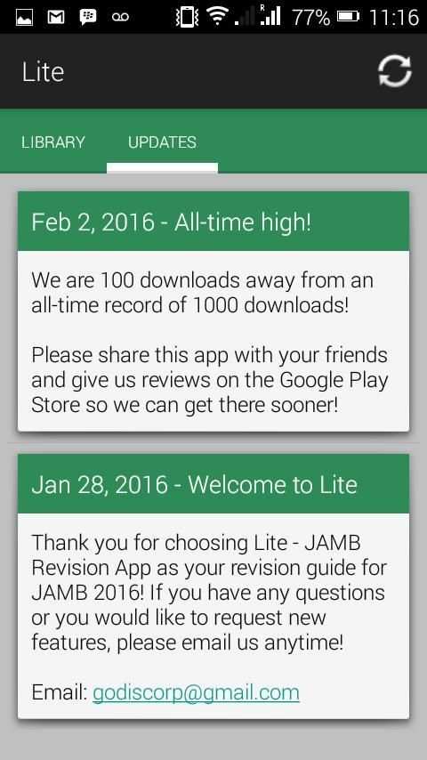 Jamb Revision App - Lite screenshot 4