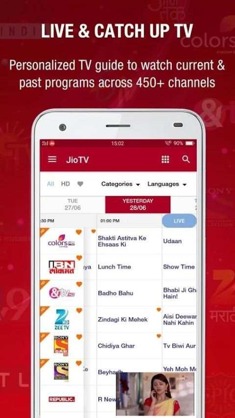 JioTV Live Sports Movies screenshot 8
